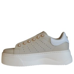 Sneakers scarpe Donna Marca CULT Art.CLW467900 Colore Beige