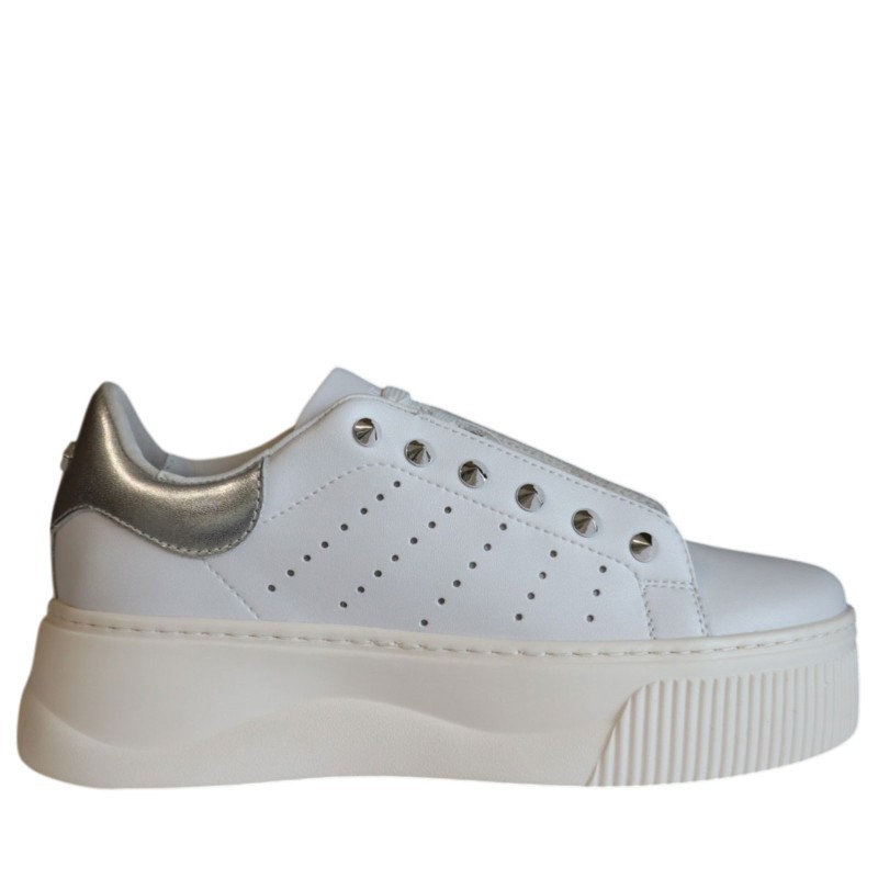Sneakers scarpe Donna Marca CULT Art.CLW467901 Colore Bianco Argento