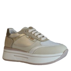 Sneakers scarpe Donna Marca JANET&JANET Art.J591 Colore Beige Crema