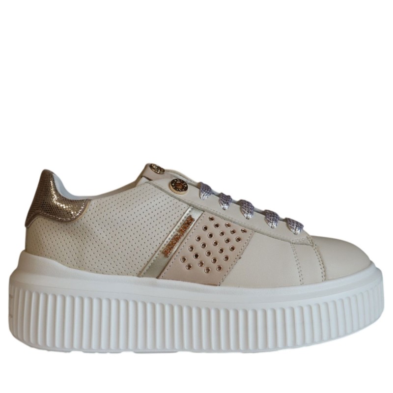 Sneakers scarpe Donna Marca JANET&JANET Art.J571 Colore Beige