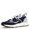 Sneakers scarpe Uomo Marca VOILE BLANCHE Art.CLUB01.B Colore Blu Grigio