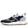 Sneakers scarpe Uomo Marca VOILE BLANCHE Art.CLUB01.B Colore Blu Grigio