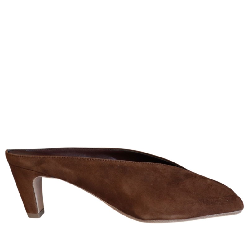 Sabot scarpe Donna Marca BIANCA D Art. 866A Colore Marrone