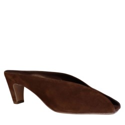 Sabot scarpe Donna Marca BIANCA D Art. 866A Colore Marrone