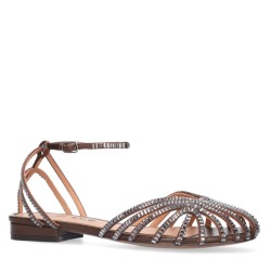 Sandali ragnetto scarpe Donna Marca BIBI LOU Art.559Z75VK C Colore Marrone