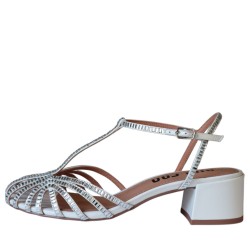 Sandali ragnetto scarpe Donna Marca BIBI LOU Art.561Z75VK A Colore Bianco