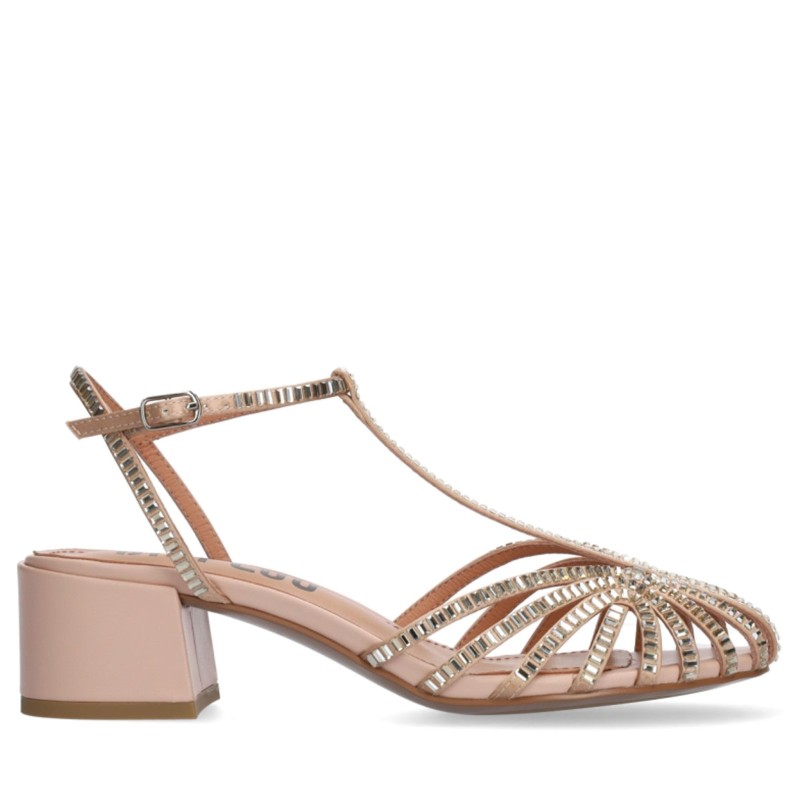 Sandali ragnetto scarpe Donna  Marca BIBI LOU Art.561Z75VK B Colore Nude