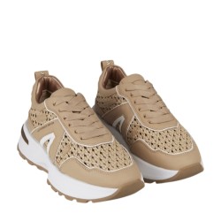 Sneakers scarpe Donna Marca ALEXANDER SMITH Art.LPW2211CML Colore Camel
