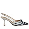 Chanel scarpe Donna Marca CHANTAL Art.3152 A Colore Nero Bianco