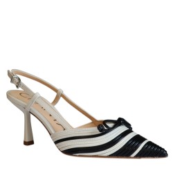 Chanel scarpe Donna Marca CHANTAL Art.3152 A Colore Nero Bianco