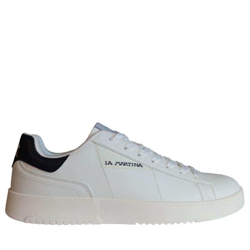 Sneakers scarpe Uomo Marca LA MARTINA Art.LFM261.001.A00.A2 Colore Bianco Blu