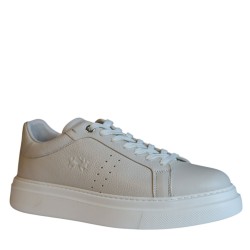 Sneakers scarpe Uomo Marca LA MARTINA Art.LFM261.010.1C0.13 Colore Panna