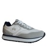 Sneakers scarpe Uomo Marca LA MARTINA Art.LFM261.060.A60.BZ Colore Grigio Bianco