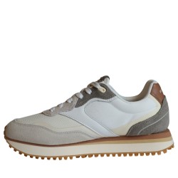 Sneakers scarpe Uomo Marca LA MARTINA Art.LFM261.060.A60.E9 Colore Panna Beige