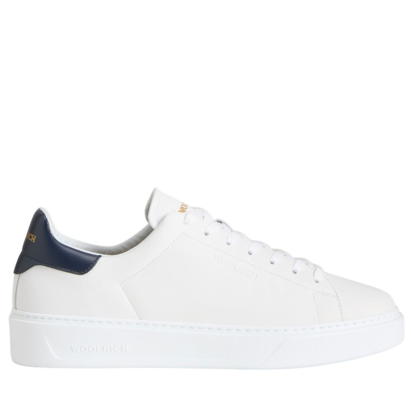 Sneakers scarpe Uomo Marca WOOLRICH Art.WFM261.001.A00.A2 Colore Bianco Blu