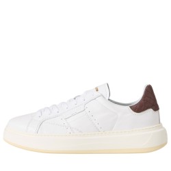 Sneakers scarpe Uomo Marca WOOLRICH Art.WFM261.011.C10.D9 Colore Bianco Testa di Moro