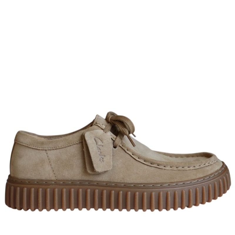 Derby scarpe Uomo Marca  CLARKS Art.26173471 Colore Beige
