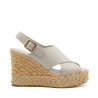 Sandali scarpe Donna Marca PALOMA BARCELO Art. ODA B Colore Panna