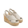 Sandali scarpe Donna Marca PALOMA BARCELO Art. ODA B Colore Panna