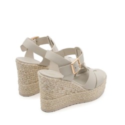 Sandali scarpe Donna Marca PALOMA BARCELO Art. OLIVIA B Colore Panna