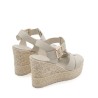 Sandali scarpe Donna Marca PALOMA BARCELO Art. OLIVIA B Colore Panna