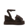 Sandali scarpe Donna Marca PALOMA BARCELO ART. RITA Colore Marrone