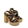 Sandali scarpe Donna Marca PALOMA BARCELO Art. WANDA Colore Marrone