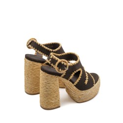 Sandali scarpe Donna Marca PALOMA BARCELO Art. WANDA Colore Marrone