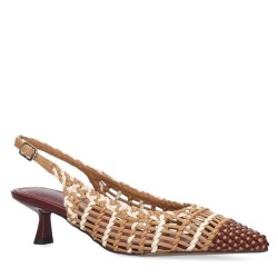 Chanel scarpe Donna Marca BIBI LOU Art. 703Z80VK Colore Marrone Bordeaux