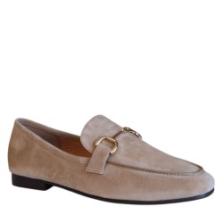 Mocassini scarpe Donna Marca BIBI LOU Art.572Z30VK A Colore Beige