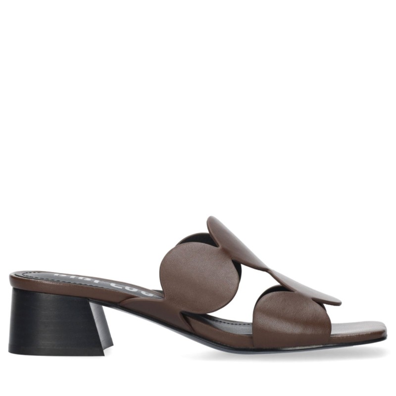 Ciabatta scarpe Donna Marca BIBI LOU Art.622Z10VK A Colore Marrone