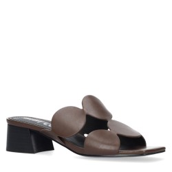 Ciabatta scarpe Donna Marca BIBI LOU Art.622Z10VK A Colore Marrone