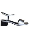 Sandali scarpe Donna Marca BIBI LOU Art.623Z10VK A Colore Argento