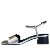 Sandali scarpe Donna Marca BIBI LOU Art.623Z10VK A Colore Argento
