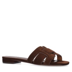 Ciabatta scarpe Donna Marca BIBI LOU Art.760Z30VK A Colore Marrone