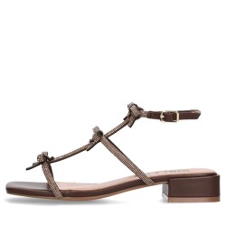 Sandali scarpe Donna Marca BIBI LOU Art.848Z00HG A Colore Marrone