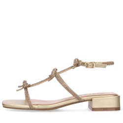 Sandali scarpe Donna Marca BIBI LOU Art.848Z00HG B Colore Oro