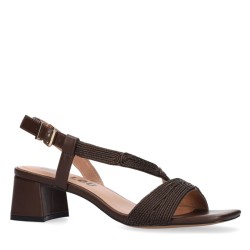 Sandali scarpe Donna Marca BIBI LOU Art.872Z94HG B Colore Marrone