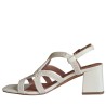 Sandali scarpe Donna Marca BIBI LOU Art.876Z94HGA Colore Panna