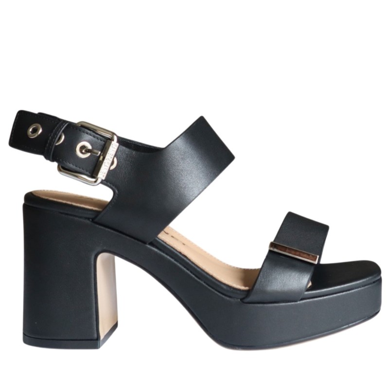 Sandali scarpe Donna Marca JANET&JANET Art.J652 A Colore Nero
