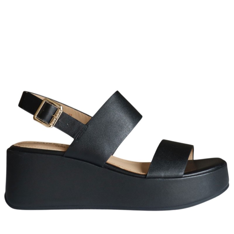 Sandali scarpe Donna Marca JANET&JANET Art.J834 B Colore Nero