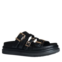 Ciabatta scarpe Donna Marca JANET&JANET Art.J693 B Colore Nero