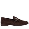 Mocassini scarpe Uomo Marca FRAU Art.34B7 Colore Testa di Moro
