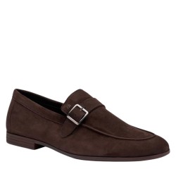 Mocassini scarpe Uomo Marca FRAU Art.34B7 Colore Testa di Moro