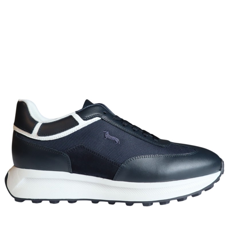Sneakers scarpe Uomo Marca HARMONT&BLAINE Art.EFM261.041.A40.A6 Colore Blu