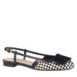 Chanel scarpe Donna Marca FRAU Art.70R0 Colore Nero Beige