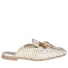 Sabot scarpe Donna Marca FRAU Art.95K7 Colore Beige Oro
