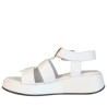 Sandali scarpe Donna Marca FRAU Art.04M5 Colore Burro