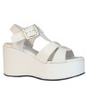 Sandali scarpe Donna Marca FRAU Art.04M9 A Colore Burro