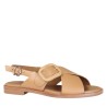 Sandali scarpe Donna Marca FRAU Art.86M6 B Colore Cuoio